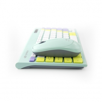 TECLADO E MOUSE SEM FIO K-W71