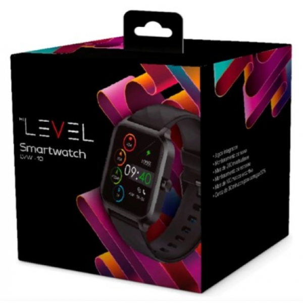 SMARTWATCH LEVEL LVW - 10 TELA TFT 1.83