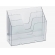 ORGANIZADOR TRIPLO OFFICE ACRILICO CRISTAL