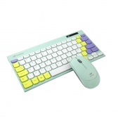 TECLADO E MOUSE SEM FIO K-W71