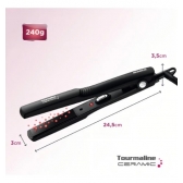 Prancha Alisadora Tourmaline Ceramic Mondial Preto Bivolt P-15