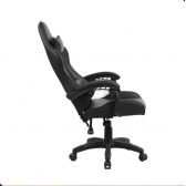 Cadeira Gamer Level Ergonômica Reclinável Com Almofada Preta