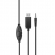 Headset Com Fio Multi HF250 (P3 + USB)