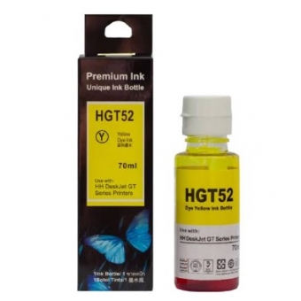TINTA HP HGT52 YELLOW PREMIUM INK COMPATIVEL 70ML