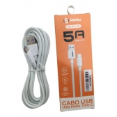 Cabo USB para Tipo C Shinka 5A (2m / CB-TPC-2M)