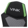 CADEIRA GAMER ROCKET PRETA COM VERDE