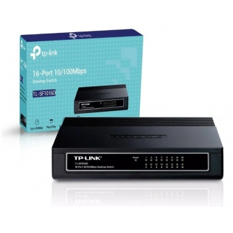 SWITCH DE MESA TP-LINK TL-SF1016D 16 PORTAS 10/100 Mbps