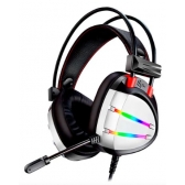 FONE HEADSET GAMER K-MEX AR70 PRETO LED USB