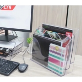 ORGANIZADOR TRIPLO OFFICE ACRILICO CRISTAL