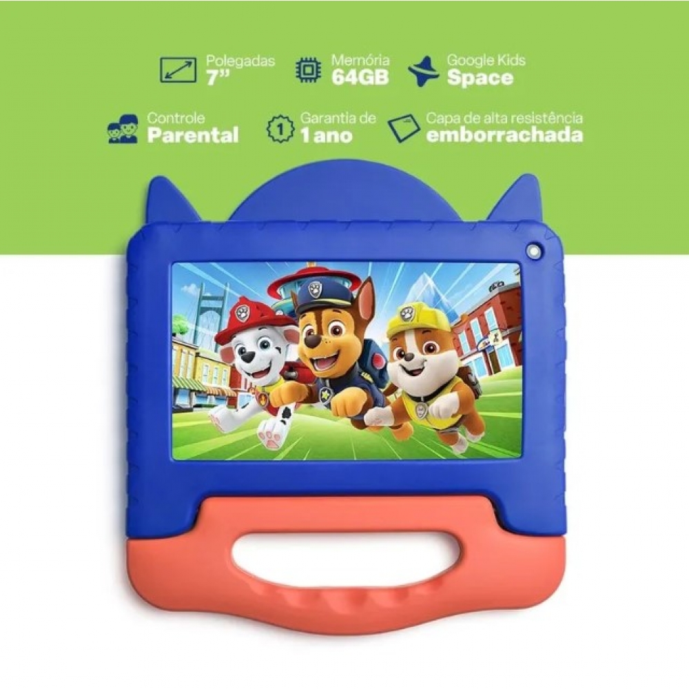 TABLET PATRULHA CANINA CHASE 64GB
