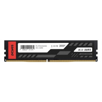 MEMÓRIA RAM PCYES 4GB DDR3 1600MHZ UDIMM PARA DESKTOP (PM041600D3)