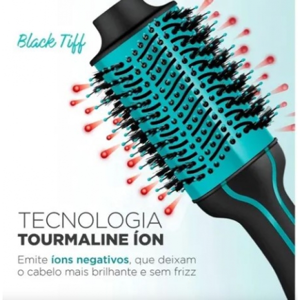 ESCOVA SECADORA MONDIAL 1200WATTS ES-16 BLACK TIFF
