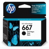 CARTUCHO DE TINTA  HP 667 PRETO
