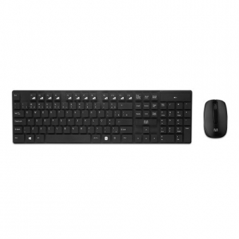 TECLADO E MOUSE SEM FIO CS300