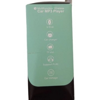 Transmissor FM Bluetooth Veicular X8 - Carregador Rápido Duplo USB 3.1A e Chamadas Viva-Voz