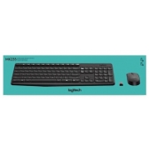 COMBO TECLADO E MOUSE SEM FIO LOGITECH MK235 PRETO