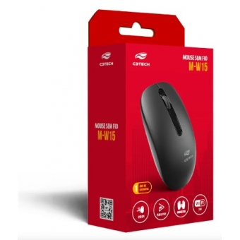MOUSE C3TECH SEM FIO M-W15
