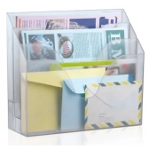 ORGANIZADOR TRIPLO OFFICE ACRILICO CRISTAL