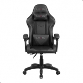 Cadeira Gamer Level Ergonômica Reclinável Com Almofada Preta